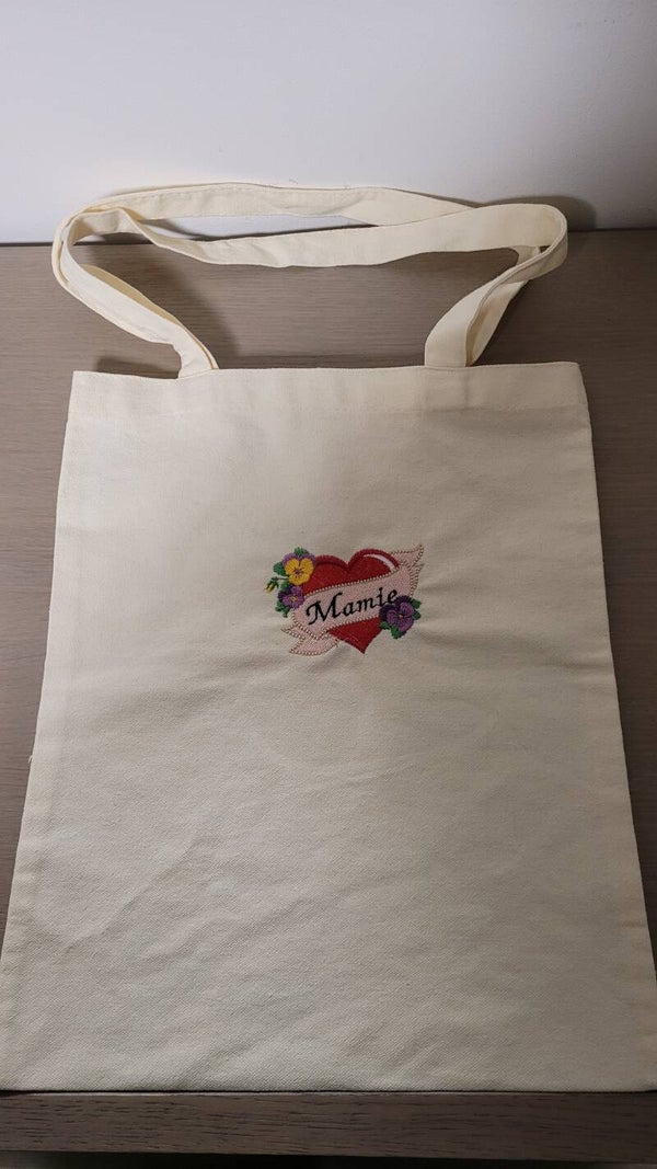 Tote bag grand format personnalisable