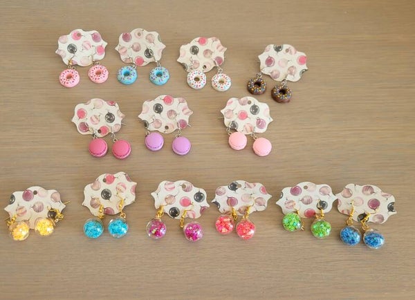 ✨ Boucles d’oreilles fantaisie