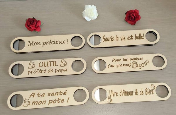 Décapsuleur personnalisé