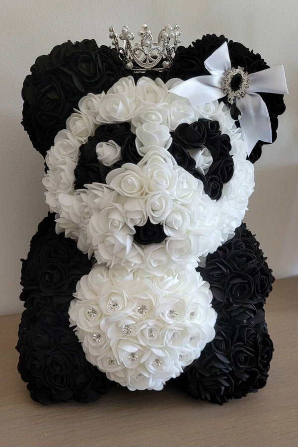 Panda fleuri
