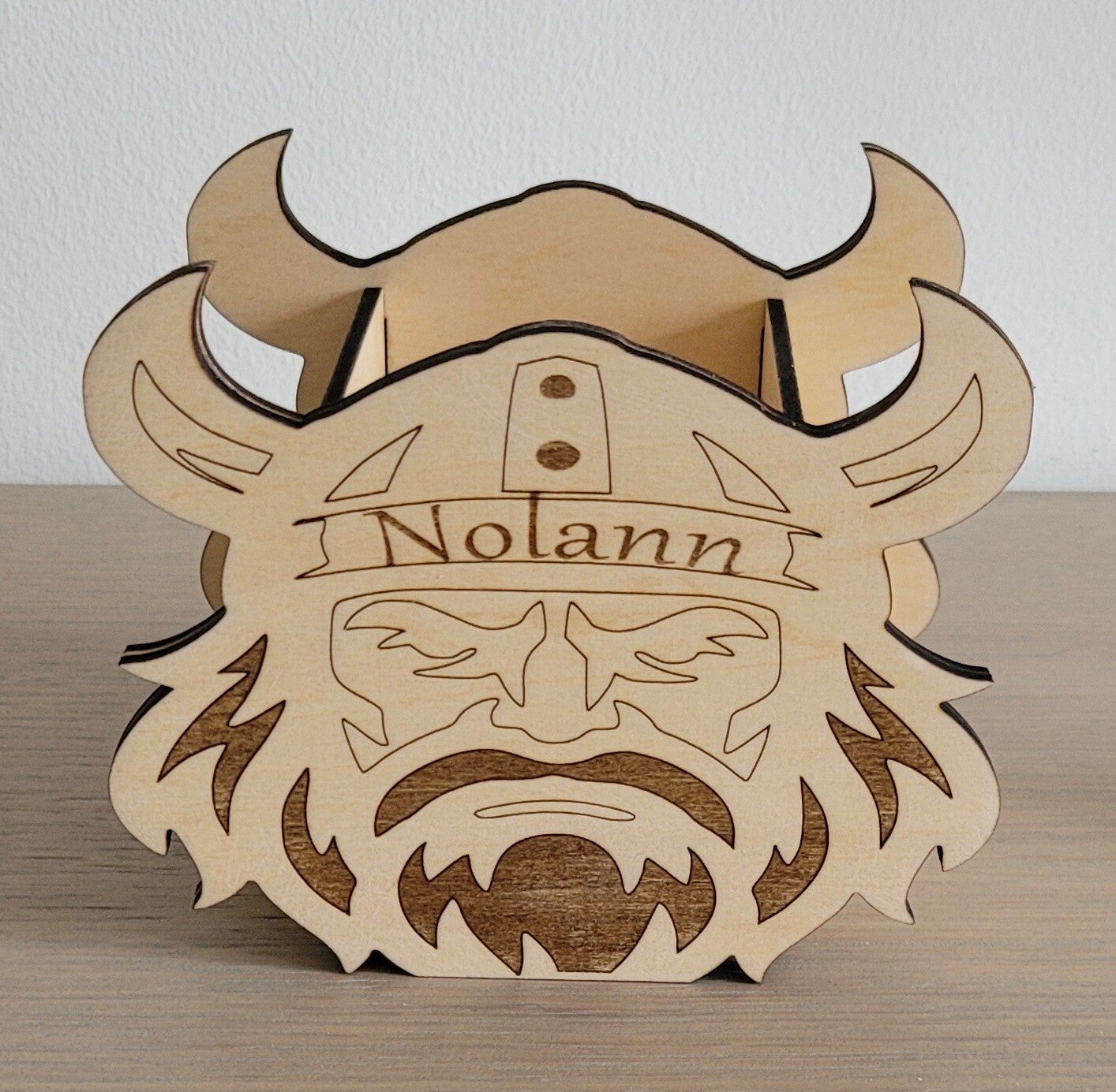 Boîte à crayons personnalisée Viking