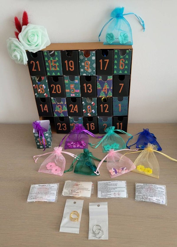 Calendrier de l’Avent artisanal – Pièce unique