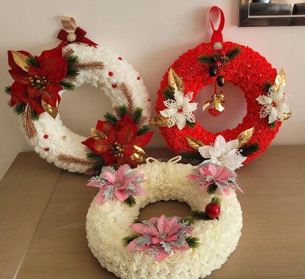 Couronne de Noël – Création artisanale