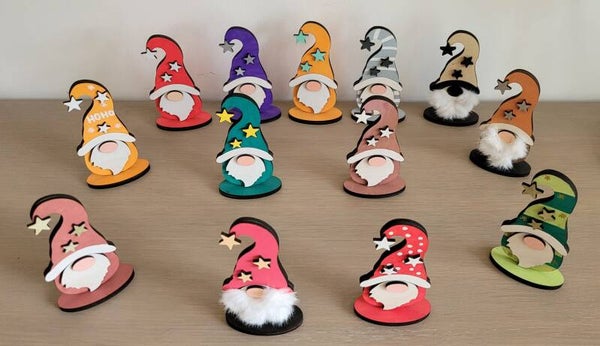 Gnomes en bois – Faits main