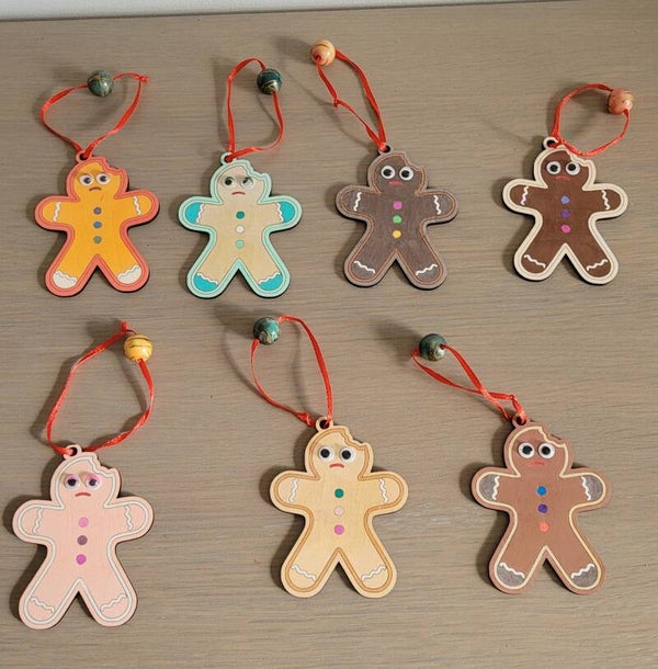 Décoration “Bonhomme Pain d’Épices” – Fait main