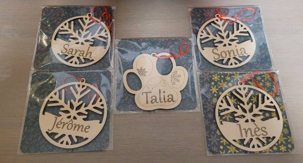 ⭐ Boules de Noël personnalisées  ⭐