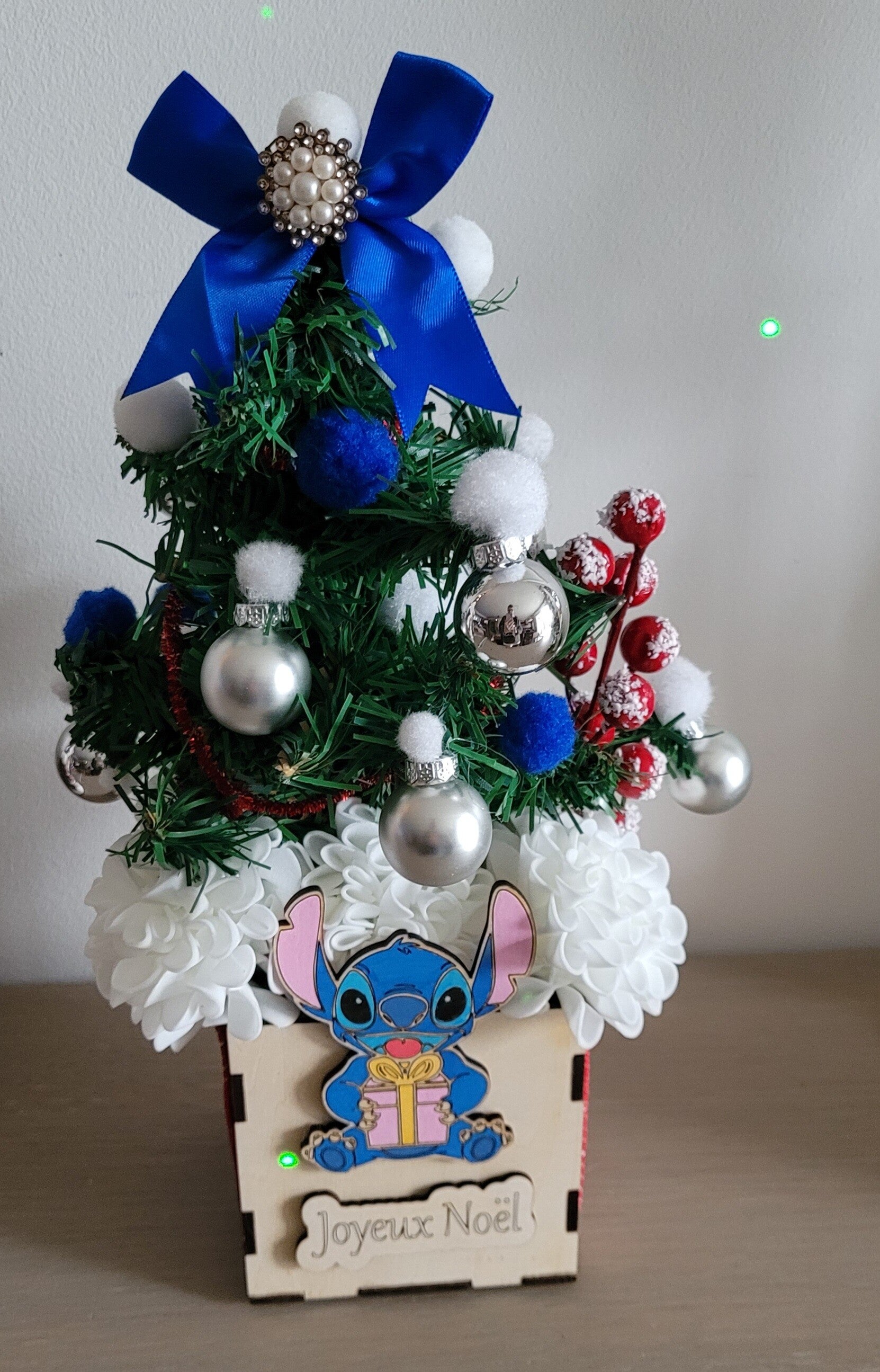 Mini Sapin de Noël décoratif – Création artisanale CocoCrea