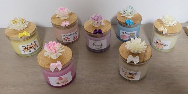 Bougie parfumée artisanale