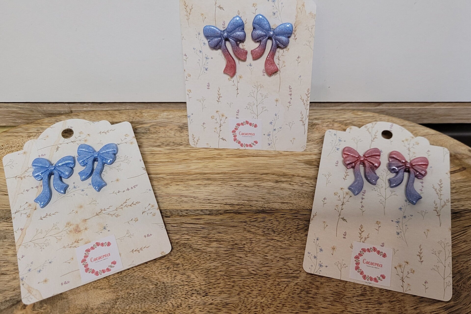 Boucles d’oreilles Nœud