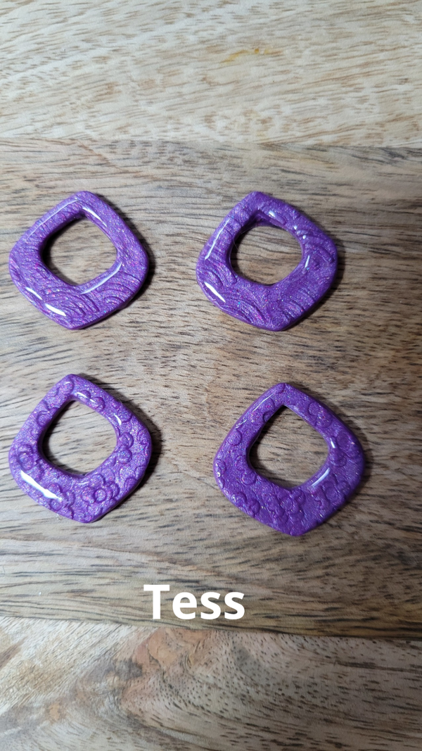 Pampilles Tess – boucles d’oreilles en pâte polymère