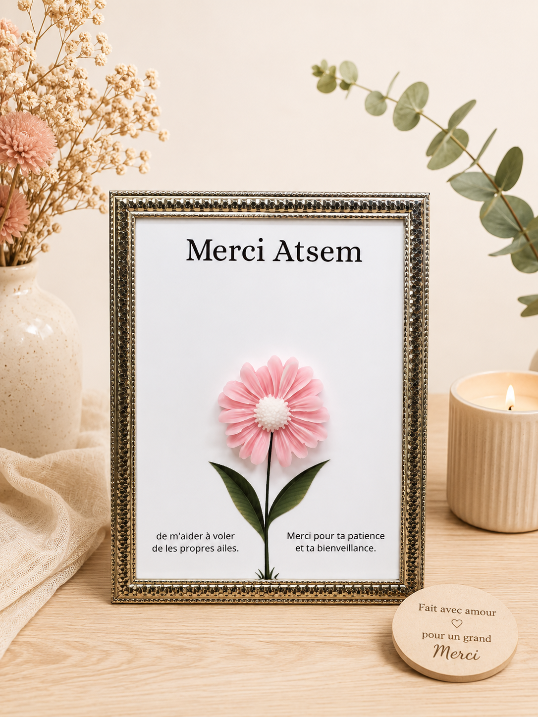 Cadre merci Atsem