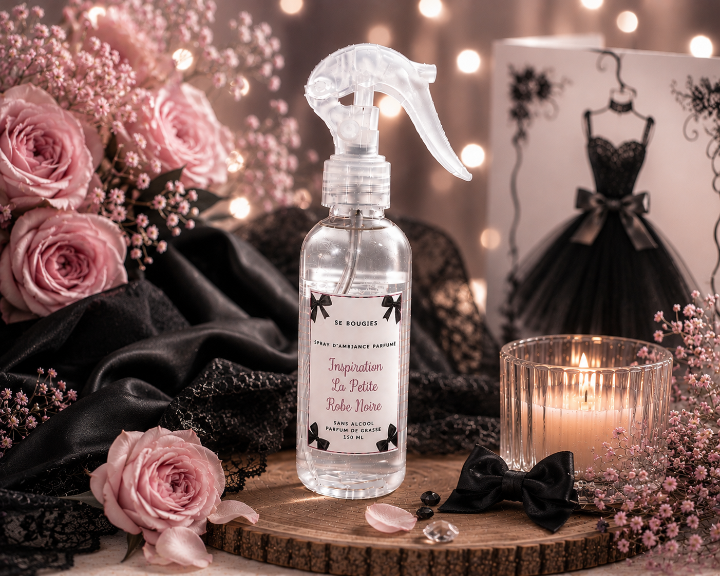 Spray d'ambiance 150ml différentes senteurs