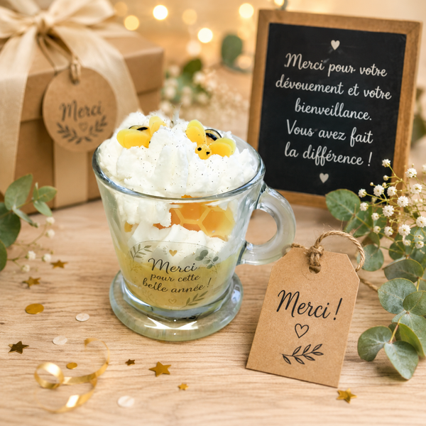Bougie merci pour cette belle année !