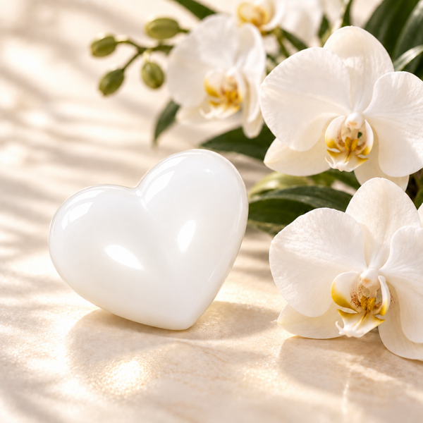 Petit fondant Orchidée blanche