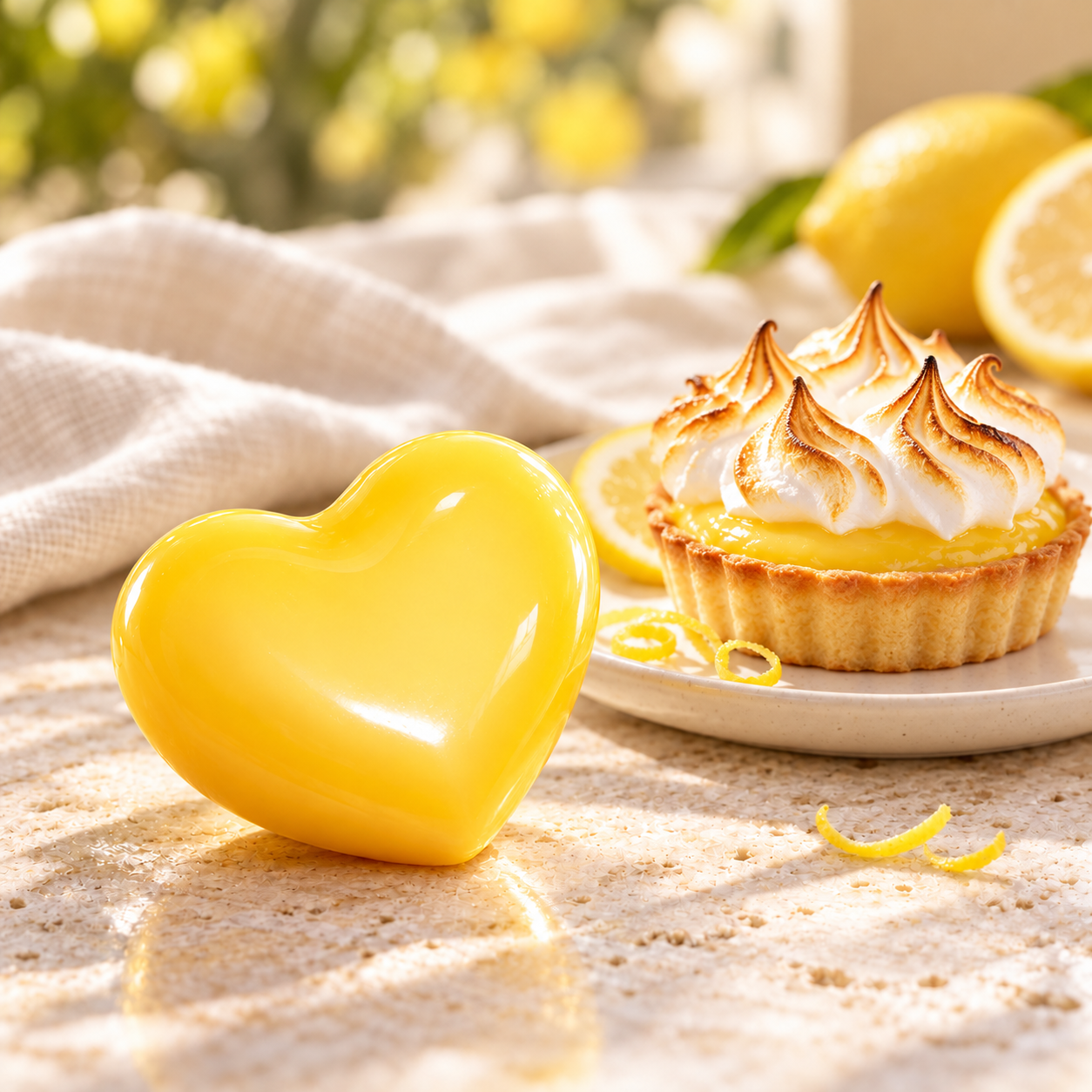 Petit fondant citron meringué