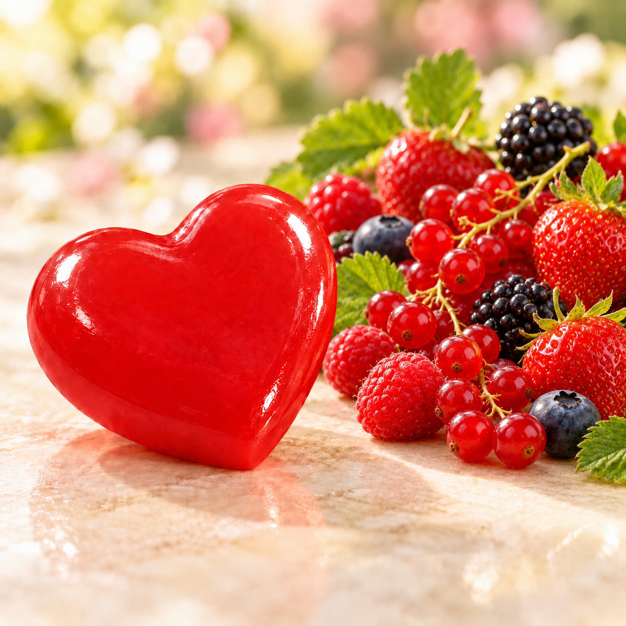 Petit fondant fruits rouges