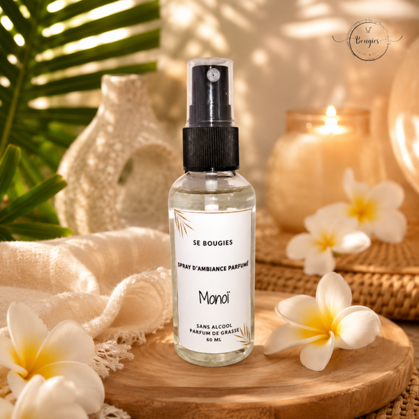 Spray d'ambiance 60ml différentes senteurs