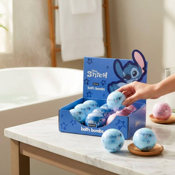 Bombe de bain Stitch