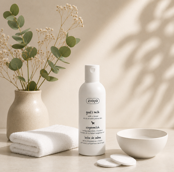 Lotion démaquillante, tonique et hydratante Ziaja
