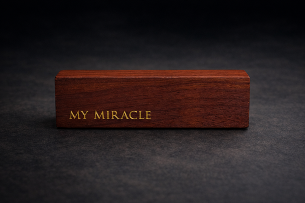 My Miracle Autogeurhouder Sapele