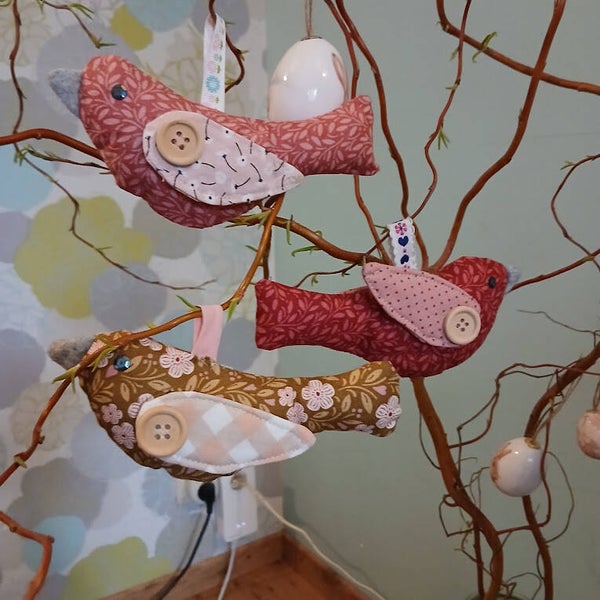 Patroon vrolijke vogels