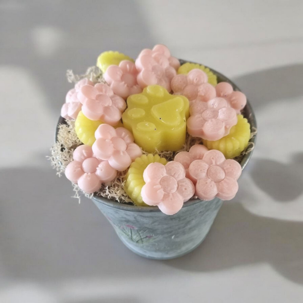 Tendre fondants - fleurs et empreintes