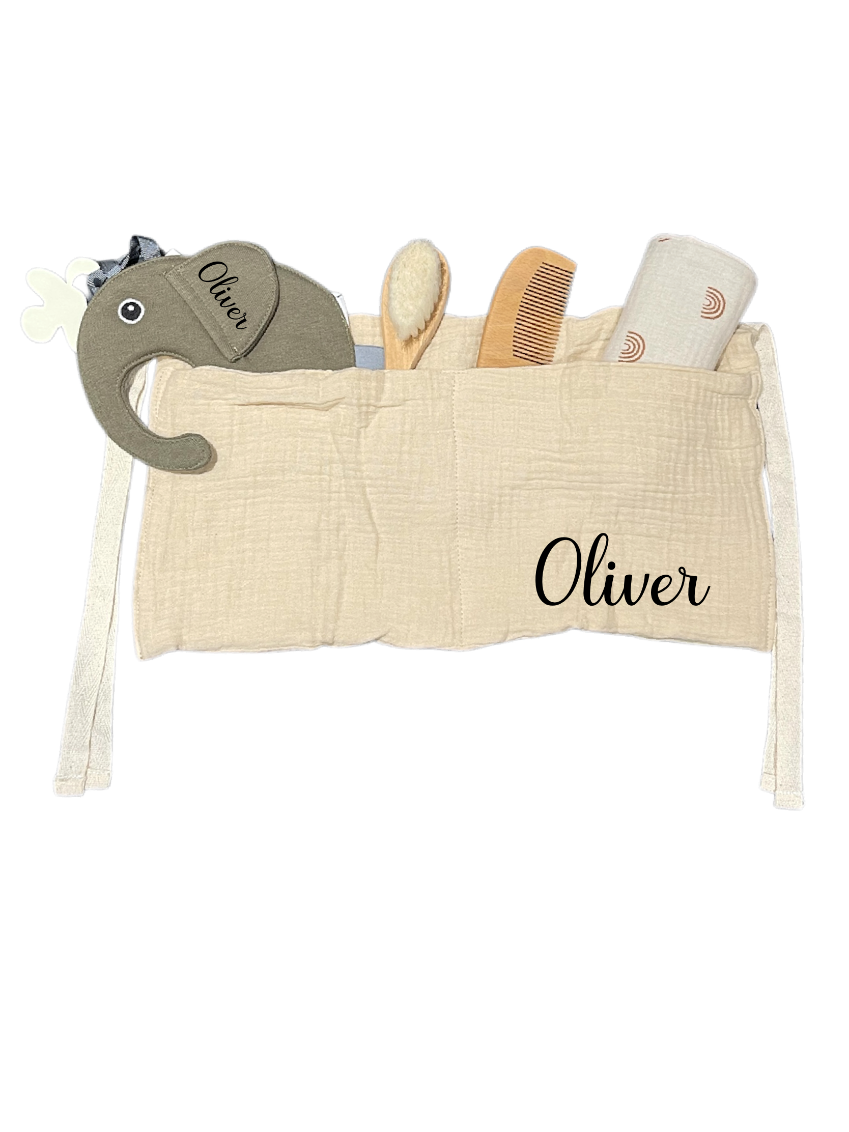 Kraamcadeau pakket boxzak beige