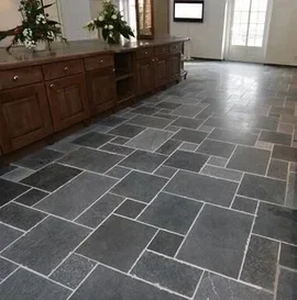 Dalles en pierre bleue