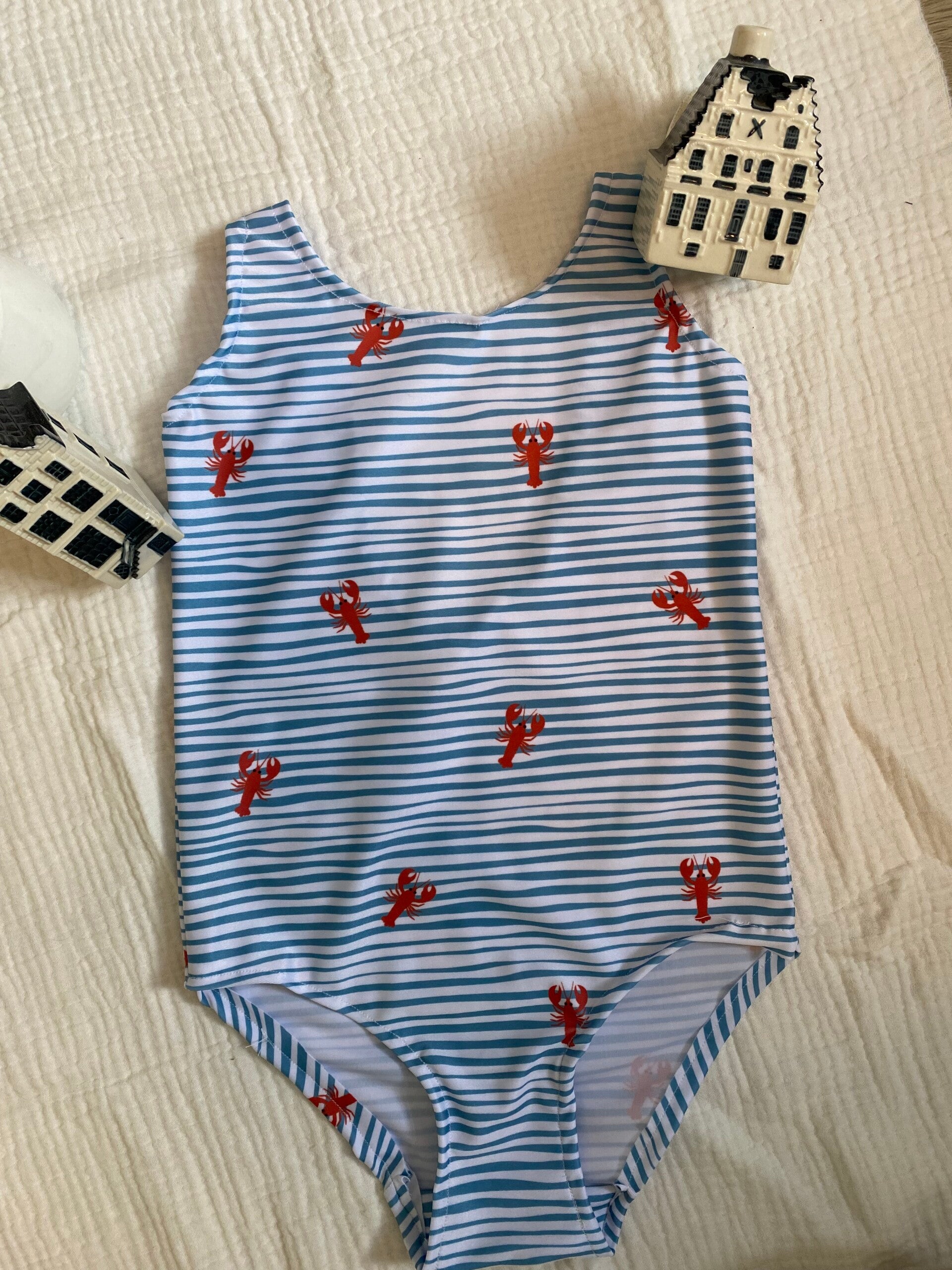 Meisjes badpak – Kreeftjesprint 🦞