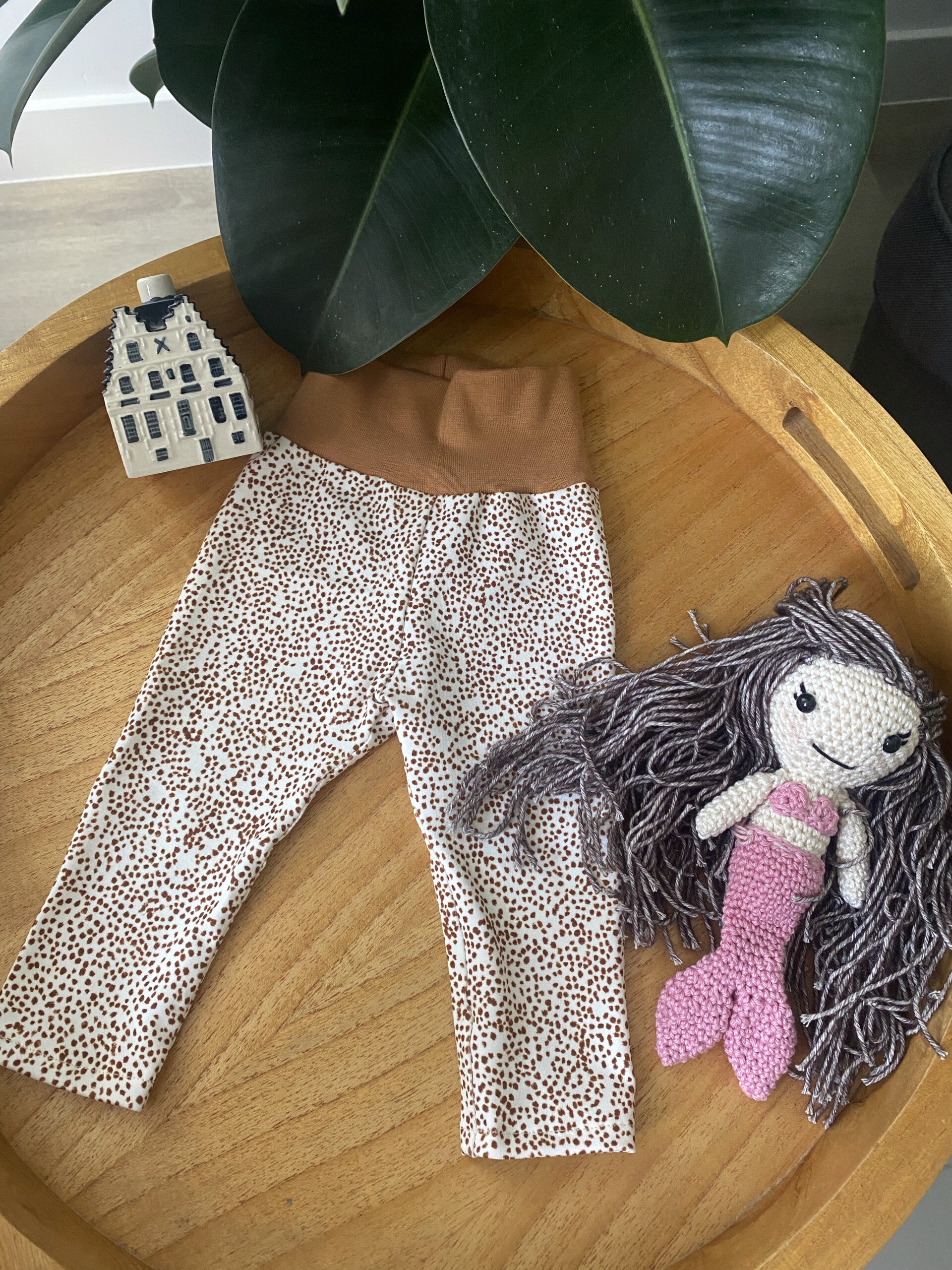 Baby legging Giraffe print