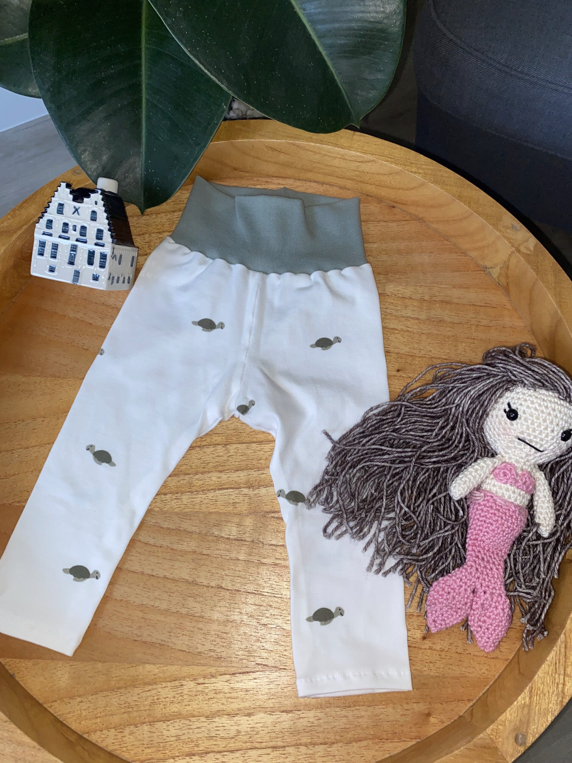 Baby legging schildpad