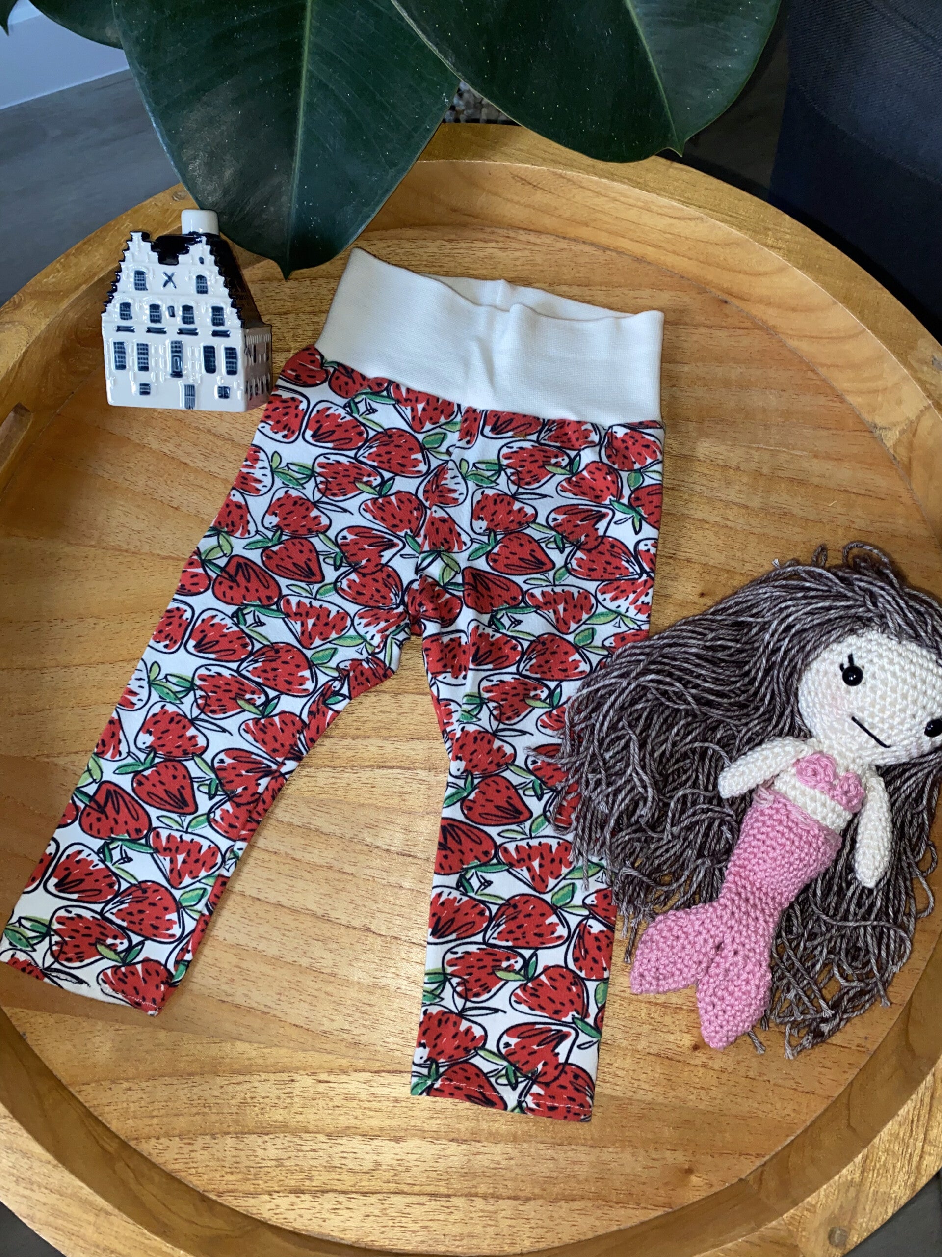Baby legging aardbei