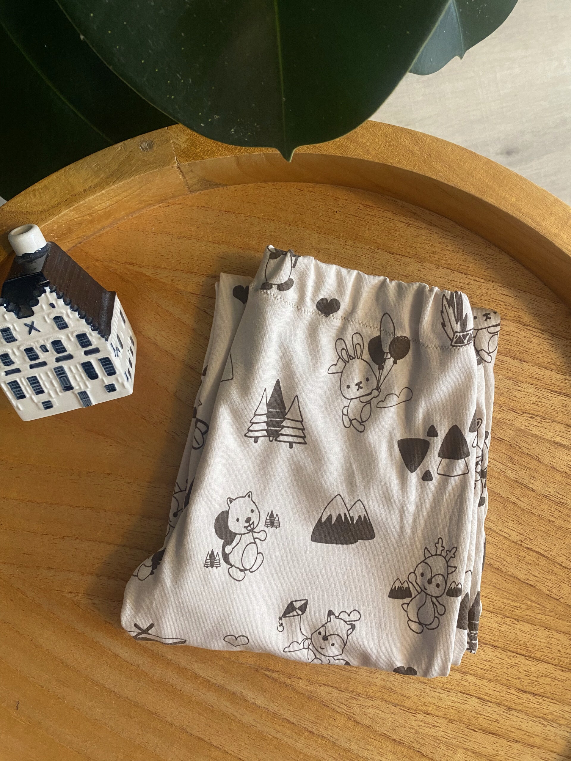 Kinderlegging met print