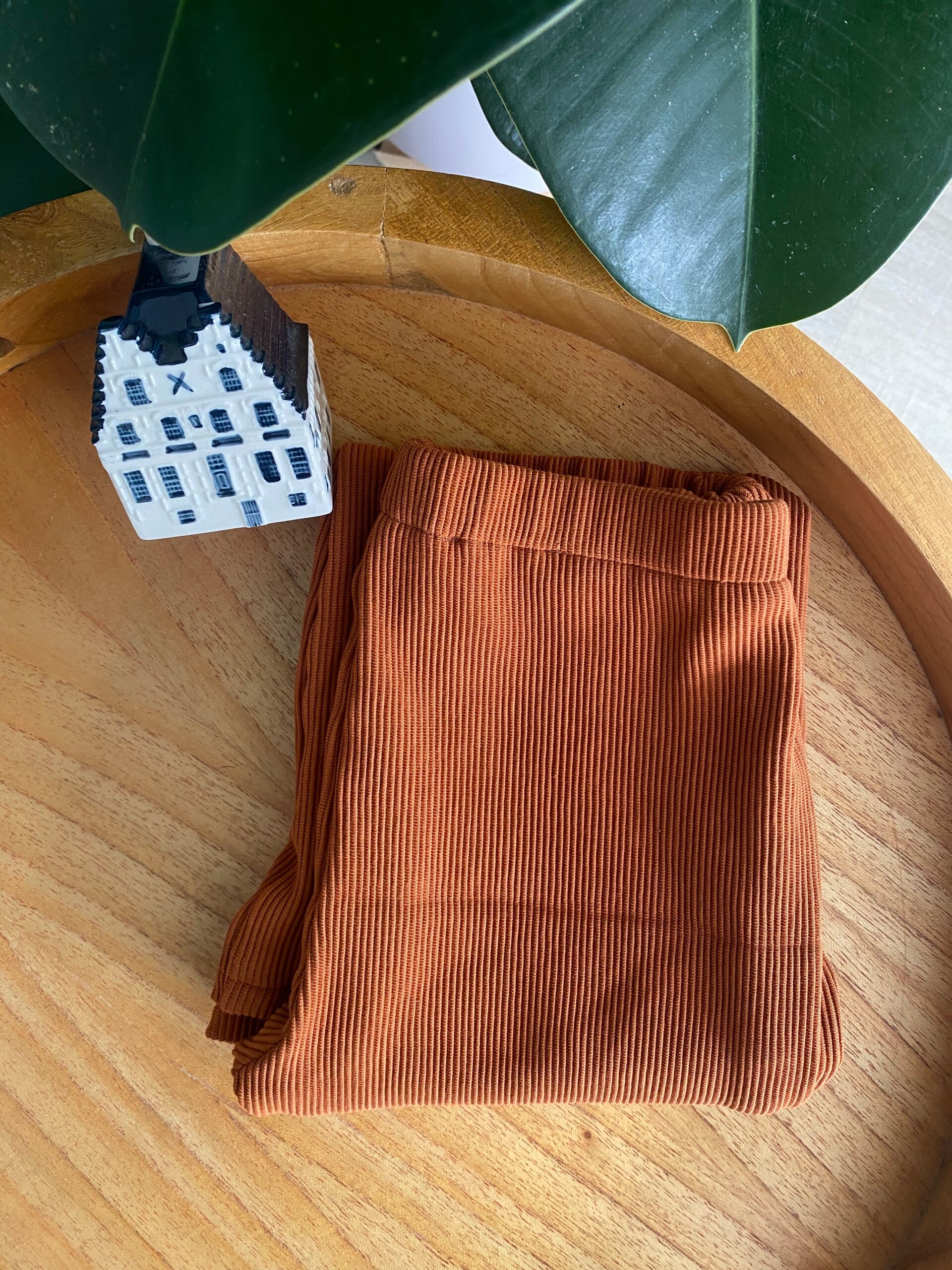 Kinderlegging rib Terracotta