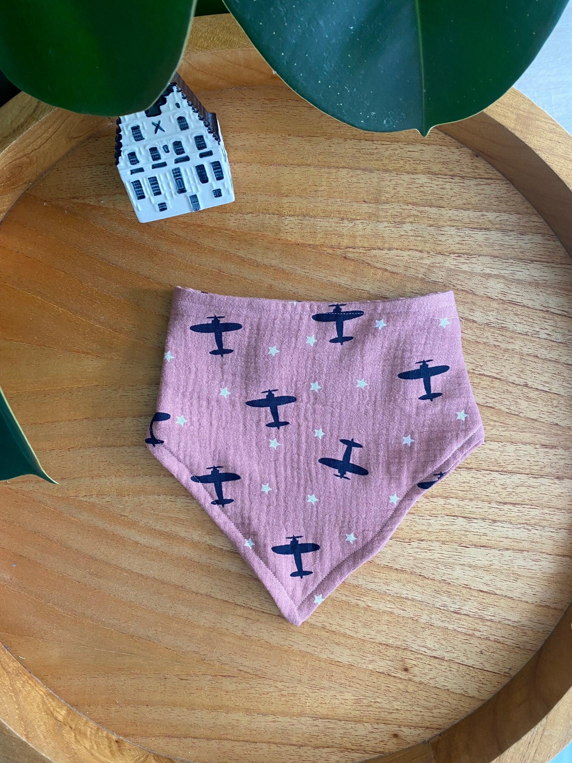 Baby bandana vliegtuigjes