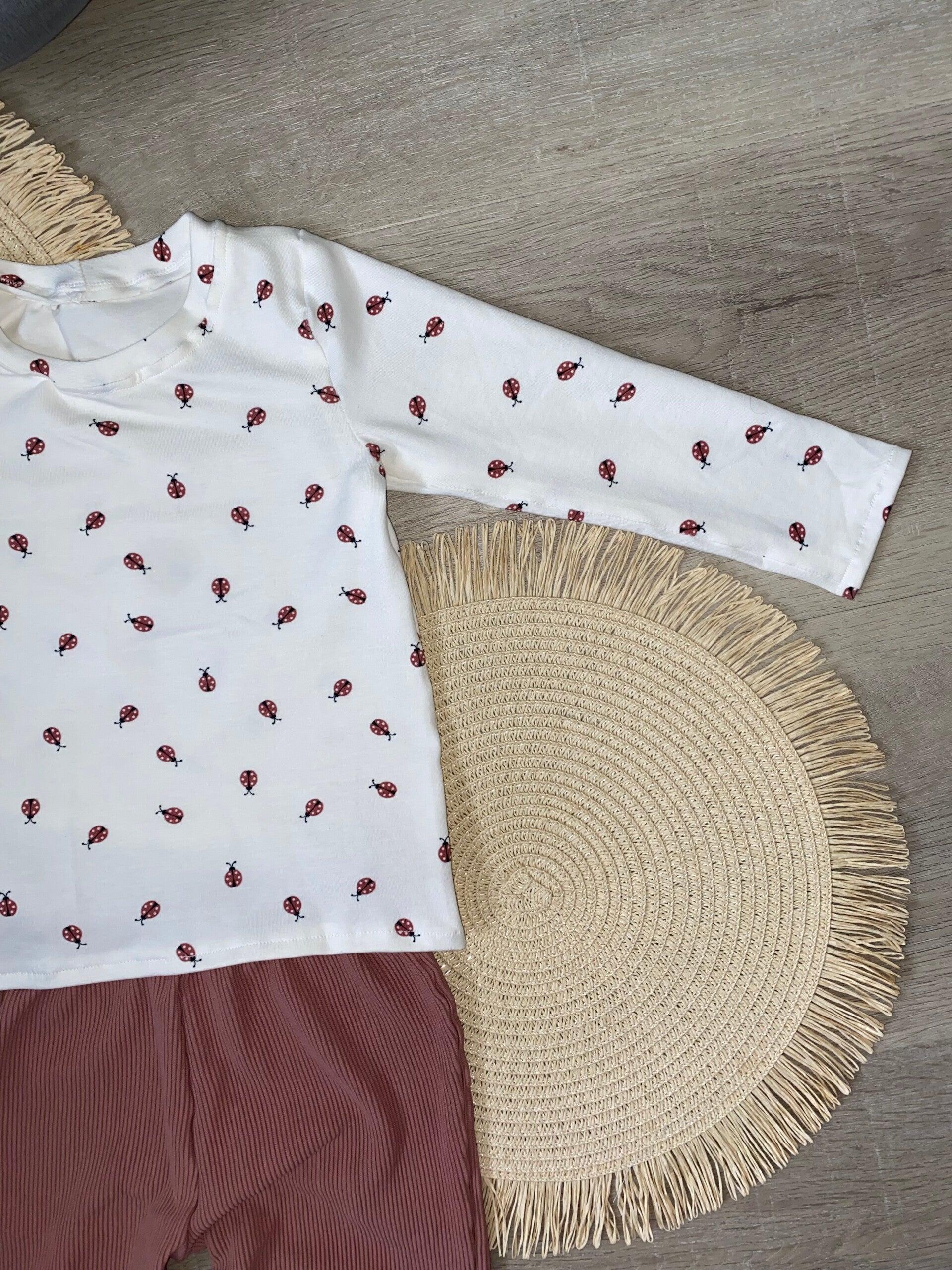 Lieveheersbeestjes Longsleeve (Maat 86)