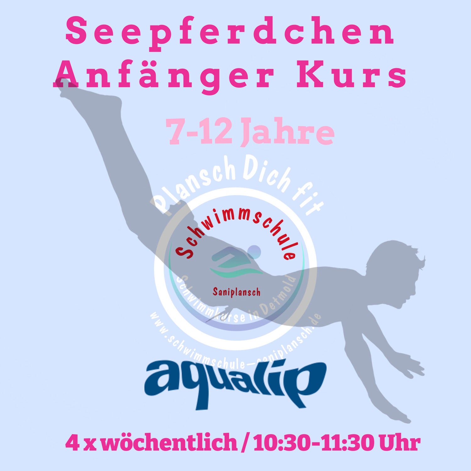 12x Seepferdchen Anfänger