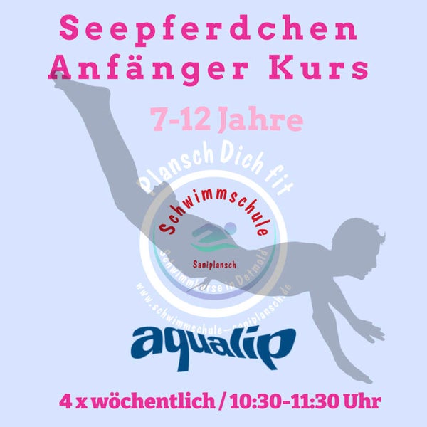 12x Seepferdchen Anfänger