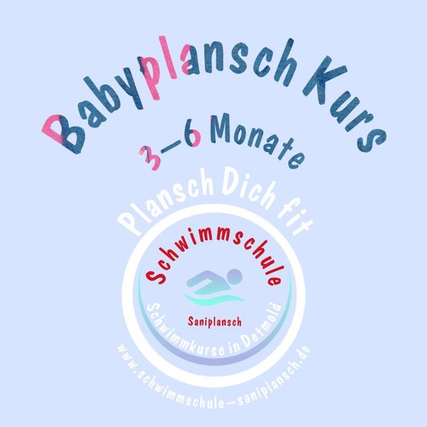 6x Baby Planschkurs   3-6 Monate