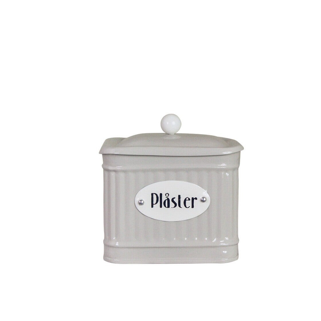 Plåtburk Plåster Beige