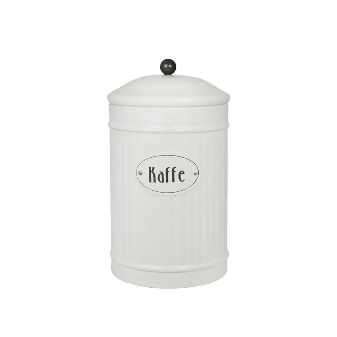 Plåtburk Kaffe Vit
