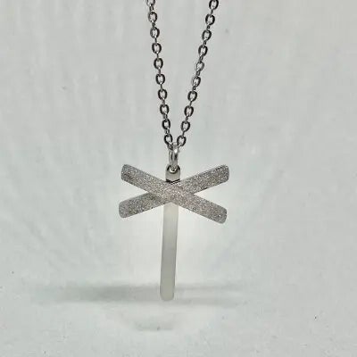 Ledkryss Halsband Stort