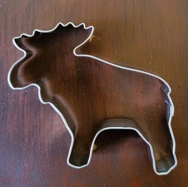 Pepparkaksform älg