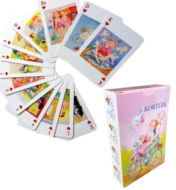 Kortlek  Tur i kärlek Birgitta Lindeblad
