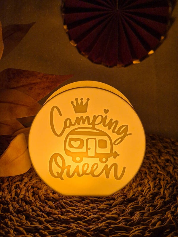 Leuchtbox - Campingqueen