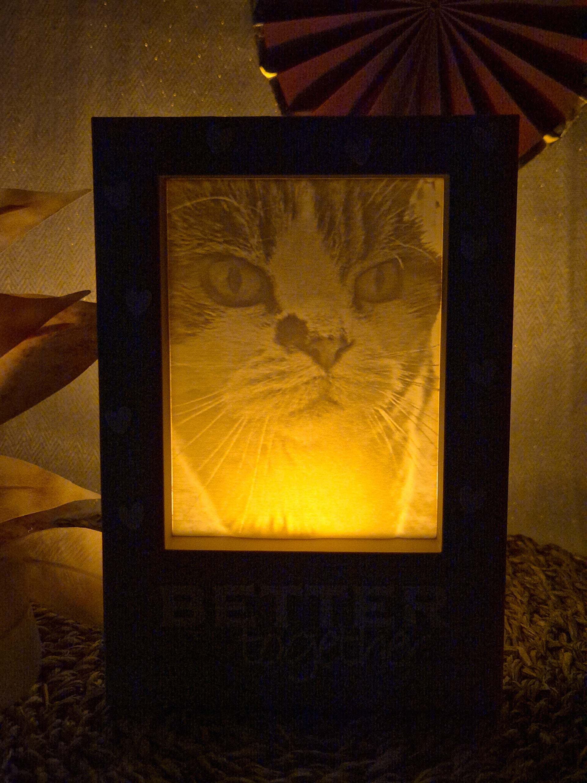 Lithophane mit Bilderrahmen