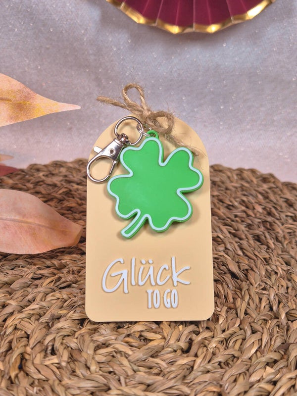 Schlüsselanhänger - Glück To go