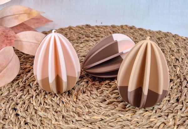 Ostereier - Erdtöne