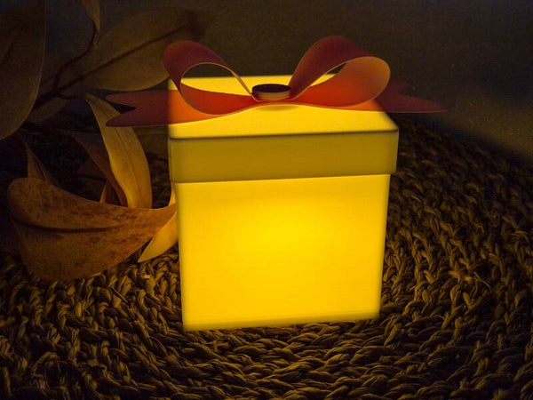 Geschenkbox - leuchtend