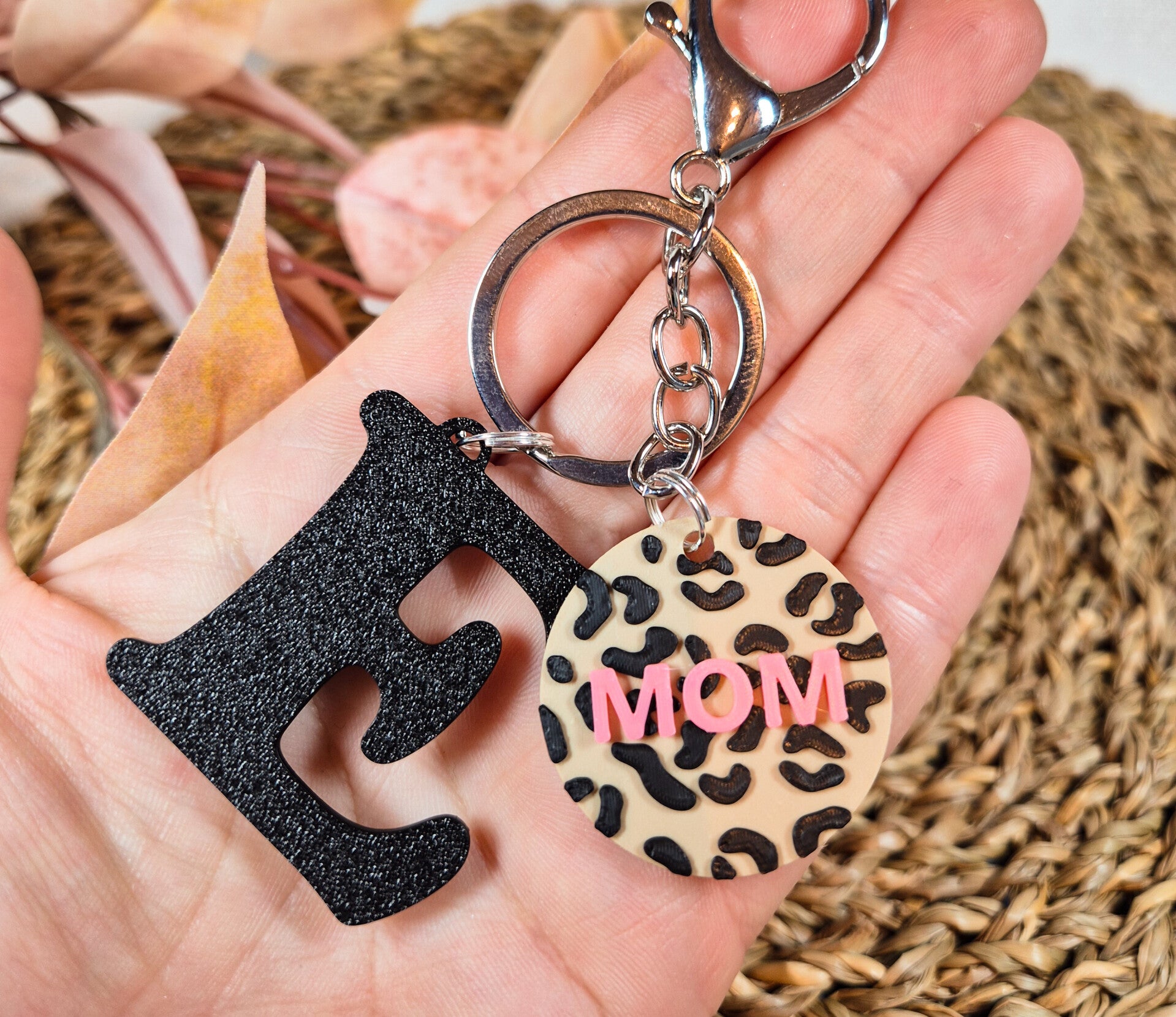 Schlüsselanhänger Leo mit Buchstabe